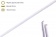Шнурки эластичные белые (3мм) 60 см