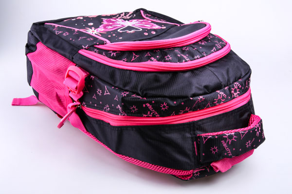Рюкзак Ритм 0118-114 чёрно-розовый