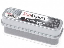 Губка-блеск для обуви ShoExpert SE20-18 чёрный