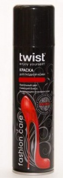 Аэрозоль-краска для обуви Twist TW03-F0004 красный 250 мл