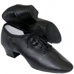 Туфли Variant тренировочные модель 3 на шнуровке чёрные