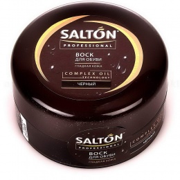Воск д/гладкой кожи SALTON professional чёрный 70 мл.