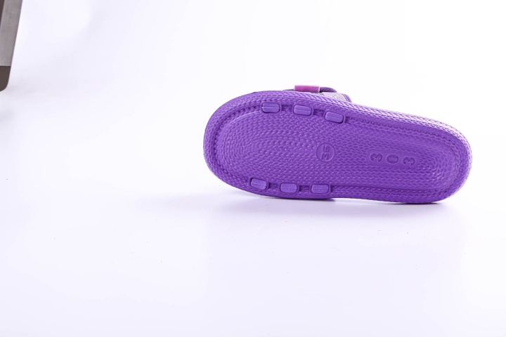 Сланцы женские Леопард 309-5A фиолетовый