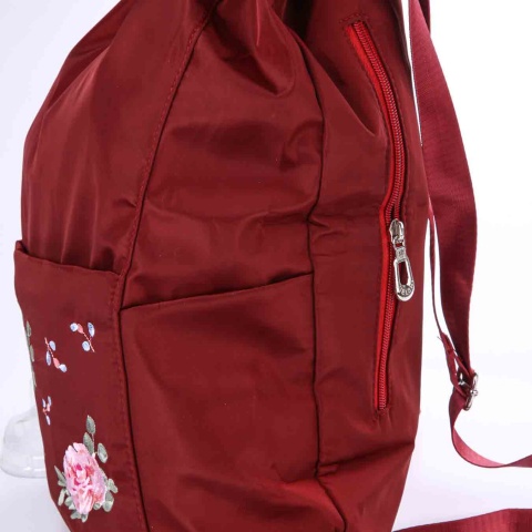 Рюкзак-мешок JeilShi 1832 бордовый