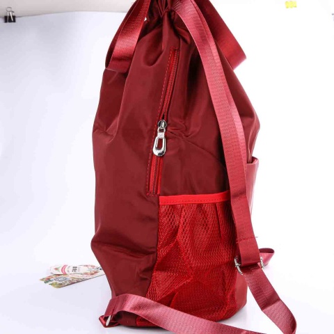 Рюкзак-мешок JeilShi 1867 бордовый