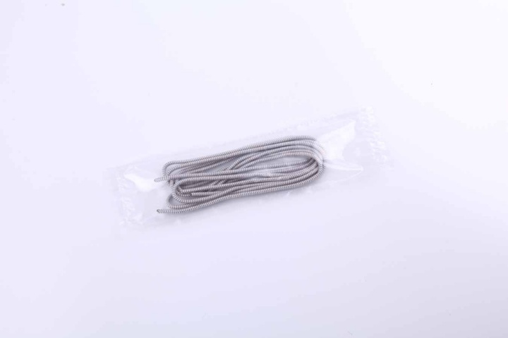 Шнурки эластичные серо-белые (3мм) 60 см